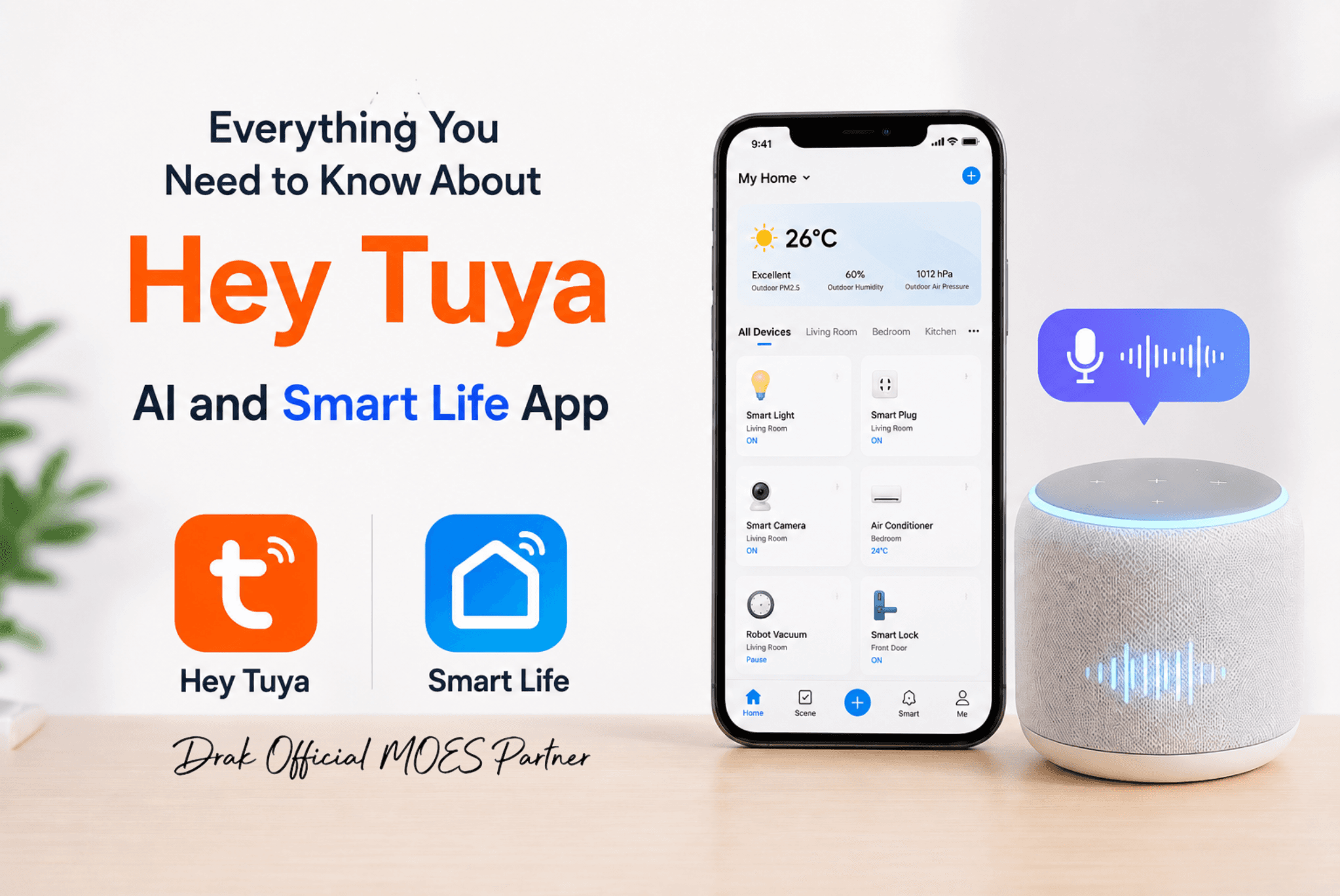 هر آنچه درباره هوش مصنوعی Hey Tuya و نرمافزار Smart Life باید بدانیم