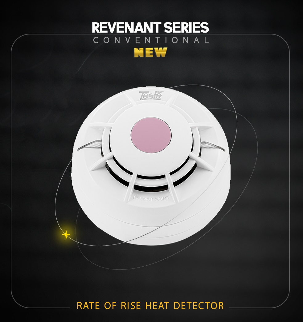 Tesla Rate of rise heat detector