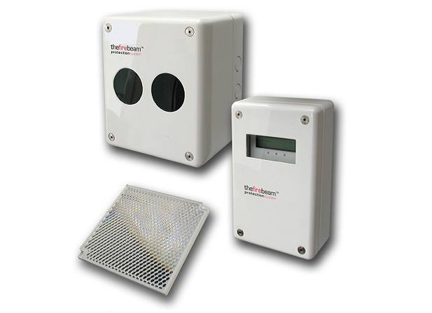fire beam line detector