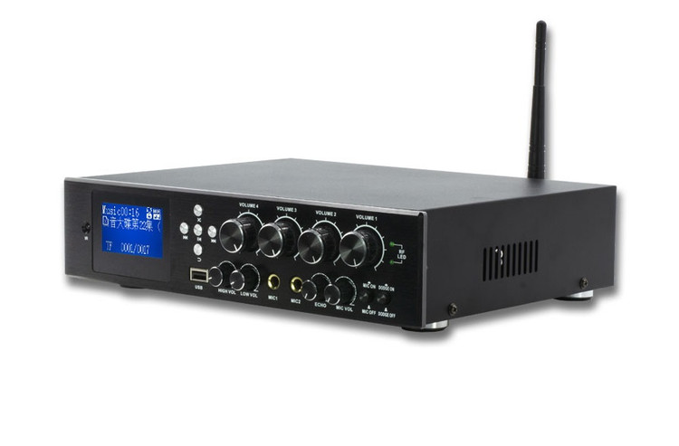 دکمه های آمپلیفایر رومیزی چهار کانال SOS