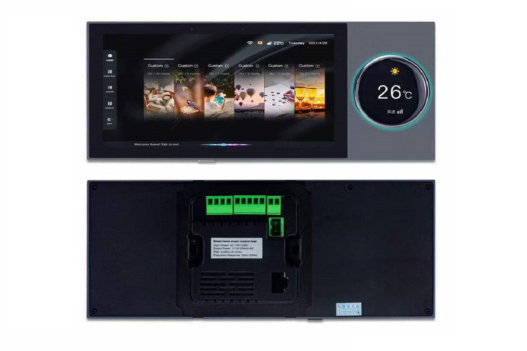 جلو و پشت آمپلی فایر SOS مدل JX6Tuya