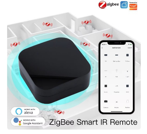 رﯾﻤﻮت IR ﻫﻮﺷﻤﻨﺪ ZR-UFO-R11 پروتکل Zigbee برند Moes