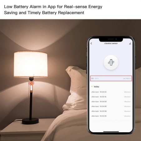سنسور لرزه هوشمند زیگبی ZSS-Z-VBR برند MOES