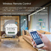 رله پرده برقی هوشمند زیگبی 500W مدل MS-108ZR