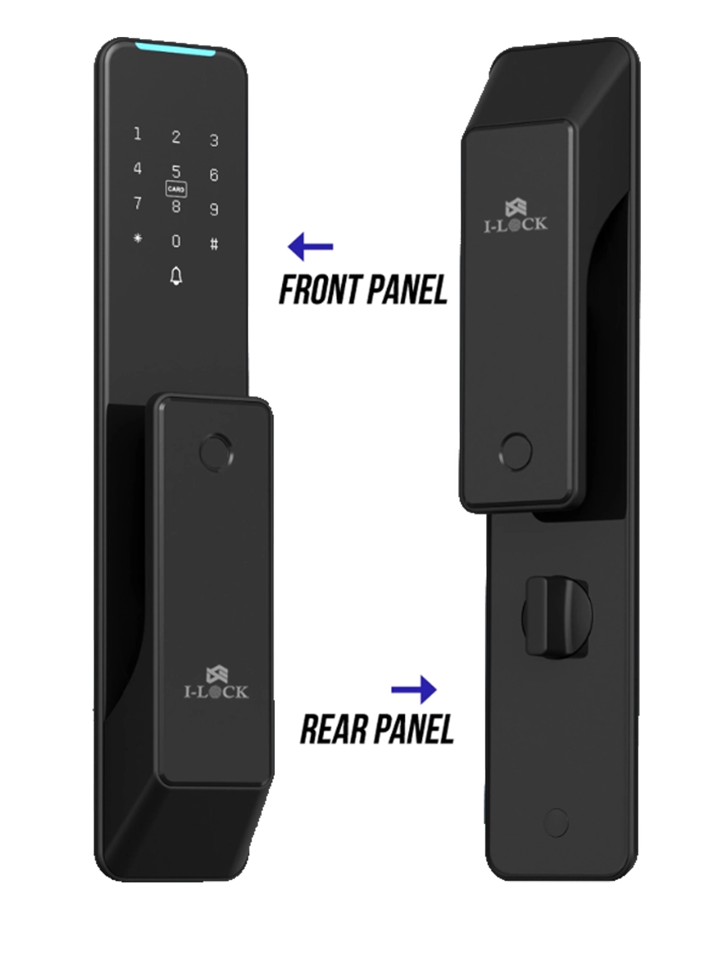 دستگیره دیجیتال با قفل اتوماتیک و ریموت برند I-LOCK مدل S5