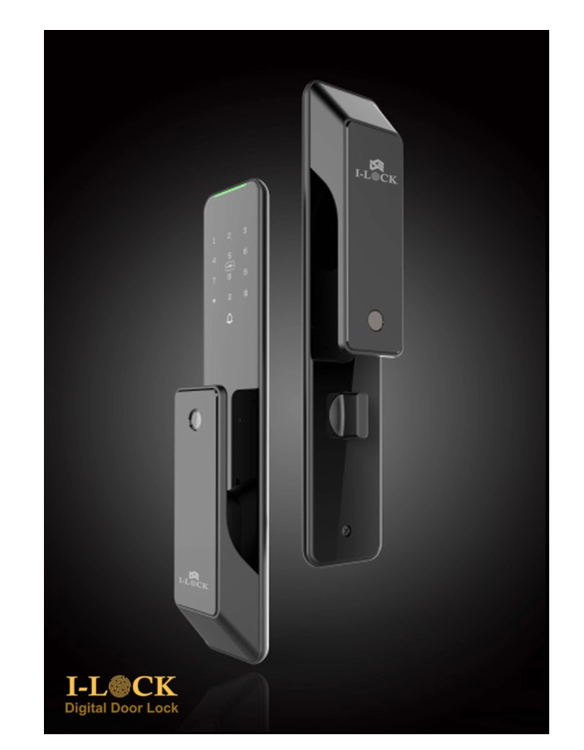 دستگیره دیجیتال با قفل اتوماتیک و ریموت برند I-LOCK مدل S5