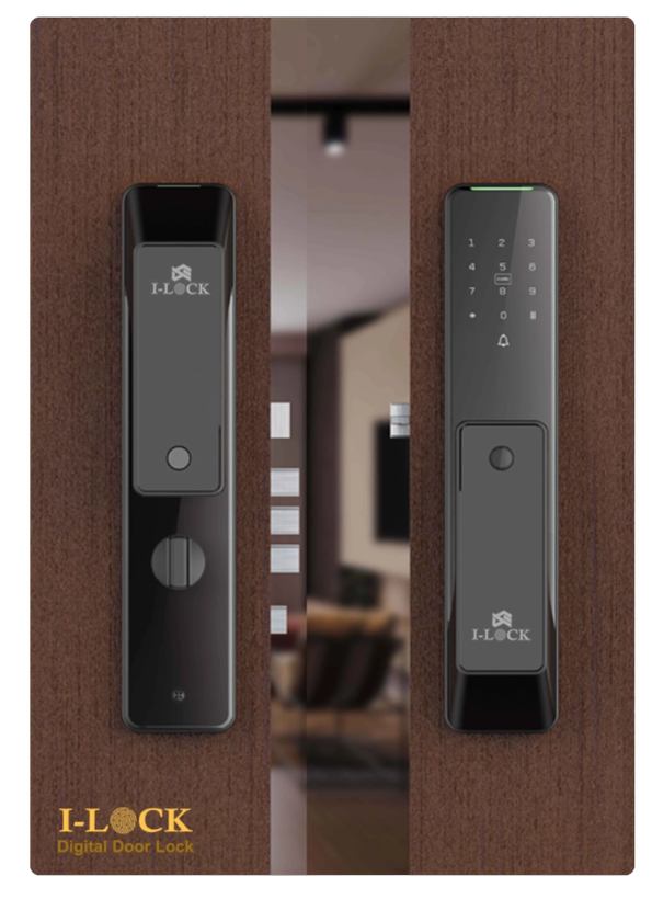دستگیره دیجیتال با قفل اتوماتیک و ریموت برند I-LOCK مدل S5
