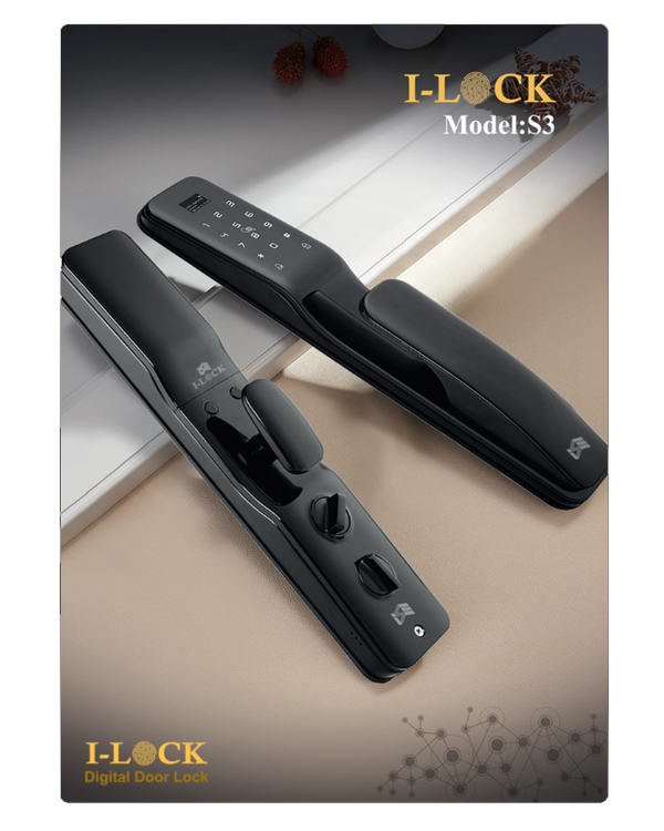 دستگیره دیجیتال خلبانی برند I-LOCK مدل S3