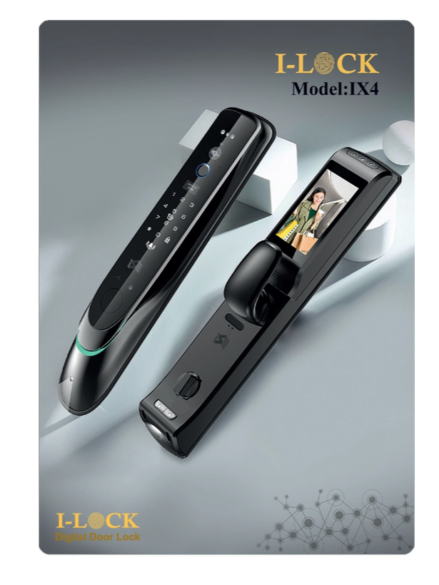دستگیره هوشمند تشخیص چهره و سنسور حرکتی برند I-LOCK مدل IX4