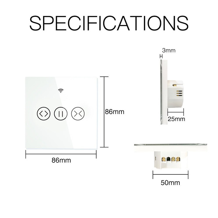 کلید پرده لمسی هوشمند