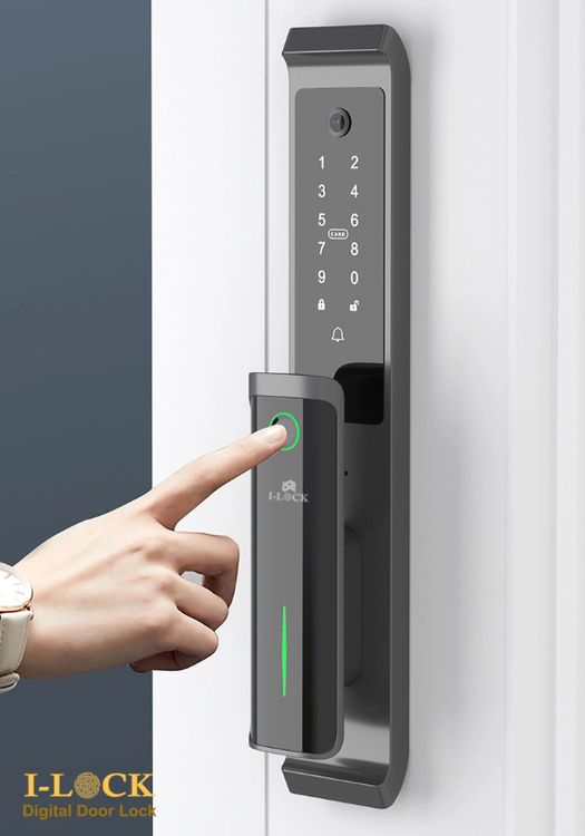 دستگیره هوشمند تشخیص چهره و سنسور حرکتی برند I-LOCK مدل I3