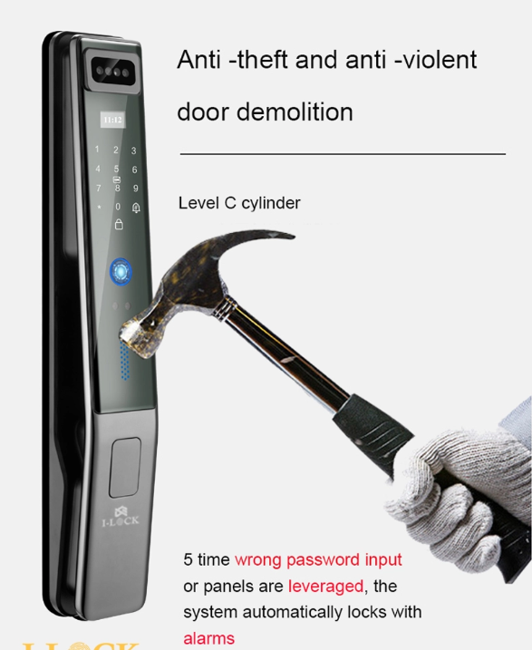 دستگیره تشخیص چهره هوشمند برند I-LOCK مدل: IX2