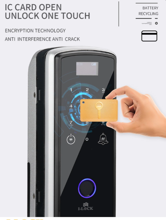 دستگیره هوشمند پارتیشنی برند I-LOCK مدل P1