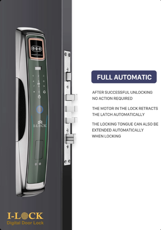 دستگیره تشخیص چهره و سنسور حرکتی هوشمند برند I-LOCK مدل: V3