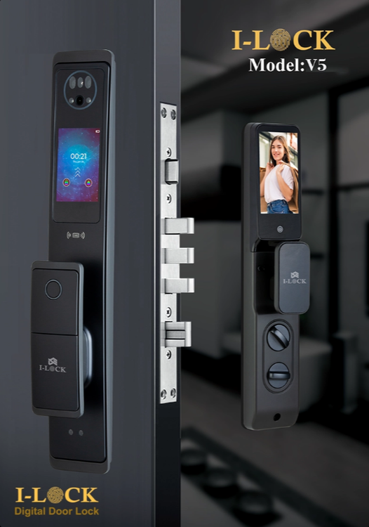دستگیره تشخیص چهره و سنسور حرکتی هوشمند برند I-LOCK مدل: V5