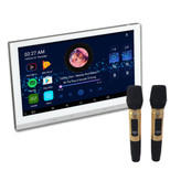 تاچپنل صوتی اندرویدی 10 اینچ 8 کانال 25 وات با میکروفن بی سیم JXA10K