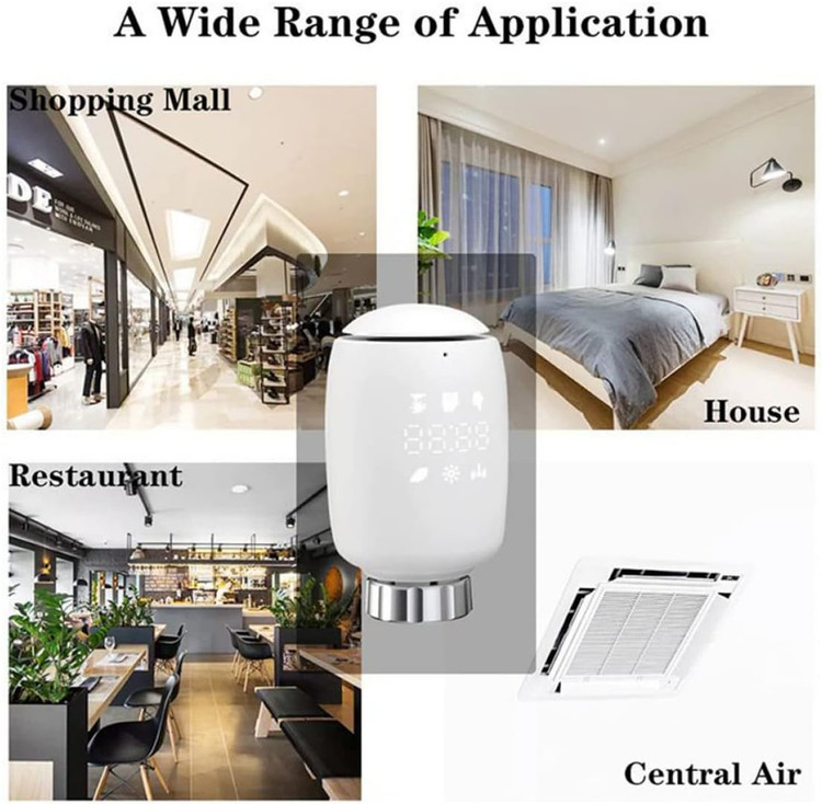 ترموستات شیر رادیاتور هوشمند زیگبی _ MOES