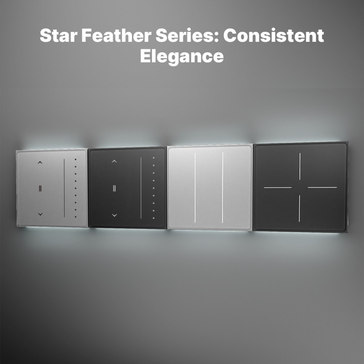 کلیدهای star feather هوشمند Moes - Zigbee
